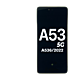 Samsung Galaxy A53 5G (A536 / 2022) OLED Assembly W/Frame - White - Service Pack