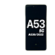 Samsung Galaxy A53 5G (A536 / 2022) OLED Assembly W/Frame - Black - Service Pack