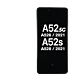 Samsung Galaxy A52 5G (A526 / 2021) / A52S (A528 / 2021)  OLED Assembly With Frame  (Awesome Black) - (Aftermarket Plus)