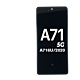 Samsung Galaxy A71 5G (A716U / 2020) Screen Assembly with Frame - Prism Cube Silver - Refurbished