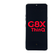LG G8X ThinQ OLED and Touch Screen Assembly with Frame - Gray