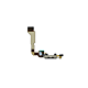 iPhone 4 CDMA Dock Port Connector Flex Cable - Black (Front)