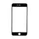 iPhone 6 Plus Black Glass Lens Screen and Front Frame (Hot Glue)