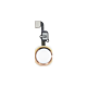 iPhone 6s and 6s Plus White/Rose Gold Home Button Assembly