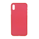 iPhone X Ultrathin Phone Case - Frosted Red
