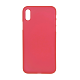 iPhone X Ultrathin Phone Case - Frosted Red