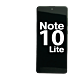 Samsung Galaxy Note 10 Lite Screen Assembly with Frame - Aura Glow / Silver (Premium)