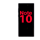 Samsung Galaxy Note 10 Screen Assembly with Frame - Aura Black (Premium Refurbished