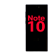 Samsung Galaxy Note 10 Screen Assembly with Frame - Aura Black (Premium Refurbished