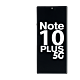 Samsung Galaxy Note 10 Plus OLED Assembly with Frame - Silver (Aftermarket Plus)