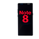 Samsung Galaxy Note 8 Display Assembly with Frame - Midnight Black (Premium Refurbished)