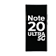 Samsung Galaxy Note 20 Ultra 5G OLED Assembly with Frame - Mystic White (Premium Refurbished)
