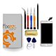 iPhone 6s Plus White LCD Replacement Repair Kit + Tools + Video Guide