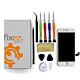 iPhone 8 White LCD Replacement Repair Kit + Tools + Video Guide
