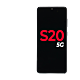 Samsung Galaxy S20 (G980) Screen Assembly with Frame - Cosmic Grey (Verizon 5G) (Premium Refurbished)