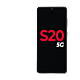 Samsung Galaxy S20 (G980) Screen Assembly with Frame - Cosmic Grey (Verizon 5G) (Premium Refurbished)