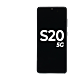 Samsung Galaxy S20 OLED Assembly with Frame - Cloud Pink (Aftermarket Plus)