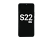 Samsung Galaxy S22 Screen Assembly with frame - Phantom White (Premium)