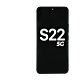 Samsung Galaxy S22 Screen Assembly with frame - Phantom Black (Premium)