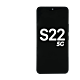 Samsung Galaxy S22 Screen Assembly with frame - Pink Gold (Premium)