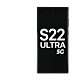 Samsung Galaxy S22 Ultra OLED Screen Assembly W/Frame - Green - Premium Refurbished