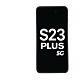 Samsung Galaxy S23 Plus OLED Assembly with Frame - Phantom Black (Aftermarket Plus)