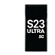 Samsung Galaxy S23 Ultra 5G OLED Assembly with Frame - Phantom Black (Premium Refurbished) (US and International)
