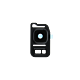 Samsung Galaxy Note7 Black Rear Camera Lens Cover