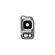 Samsung Galaxy Note7 Silver Rear Camera Lens Cover