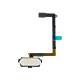 Samsung Galaxy S6 White Pearl Home Button Assembly