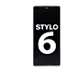 LG Stylo 6 LCD and Touch Screen Assembly with Frame- Silver