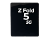 Samsung Galaxy Z Fold 5 5G (F946 / 2023) Inner OLED w/Frame - Black - Premium