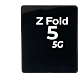 Samsung Galaxy Z Fold 5 5G (F946 / 2023) Inner OLED w/Frame - Black - Premium