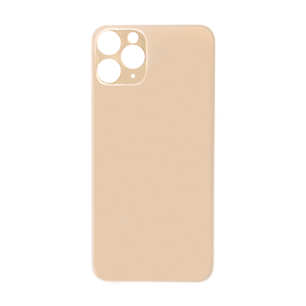 iPhone 11 Pro Max Gold Rear Glass Back Cover Replacement (Big Hole