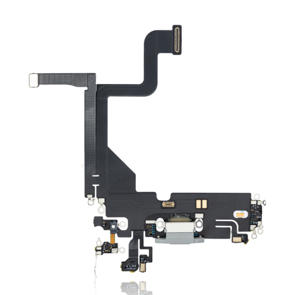 iPhone 13 Pro Charging Port Flex Cable Silver (Premium)