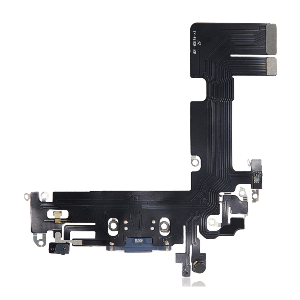 iPhone 13 Charging Port Flex Cable Blue Aftermarket Plus