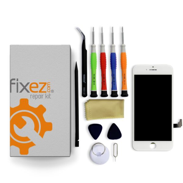 iPhone 7 LCD Screen Replacement Repair Kit + Tools + Repair Guide