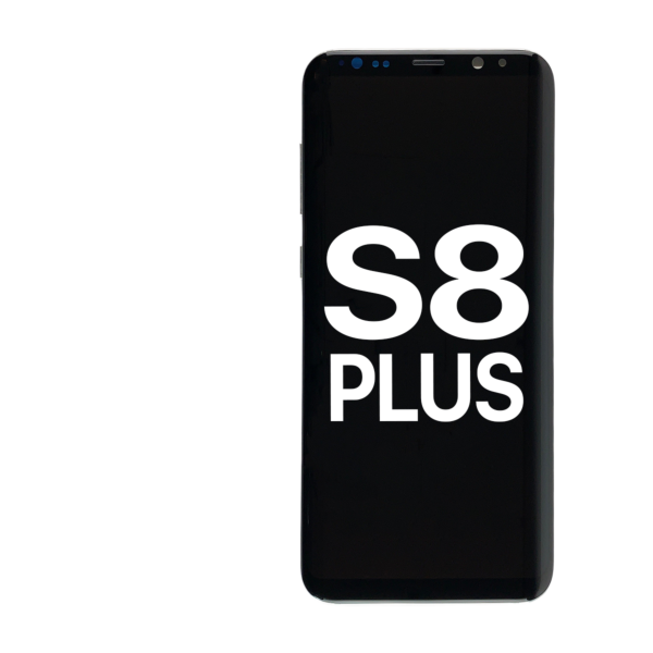 Samsung Galaxy S8 Arctic Silver Screen Assembly with Frame