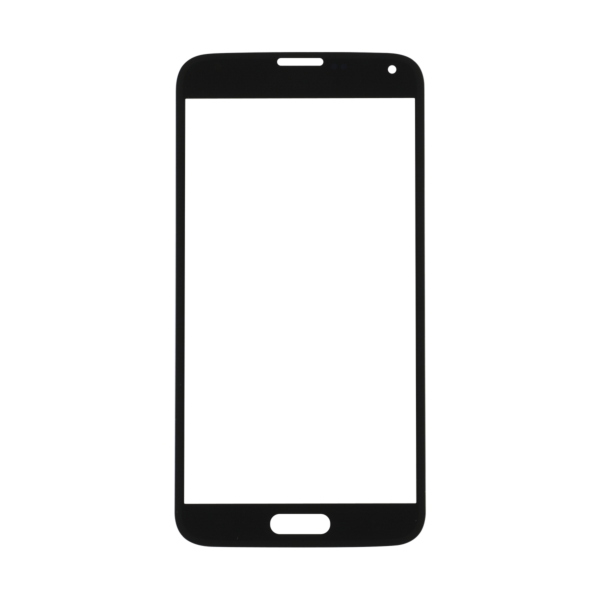 Give Lade være med Vedhæftet fil Galaxy S5 Black Glass Lens Screen | Fixez.com