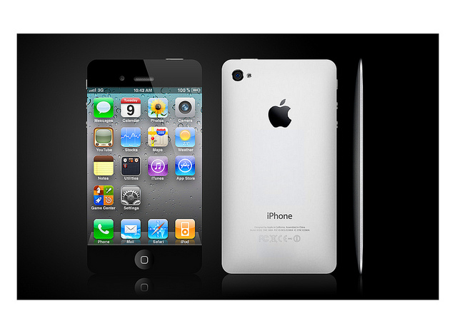 iPhone 5 white iPhone 5