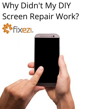 troubleshooting diy screen repair