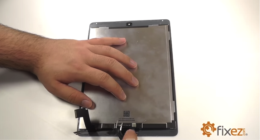 repair boken ipad screen tutorial